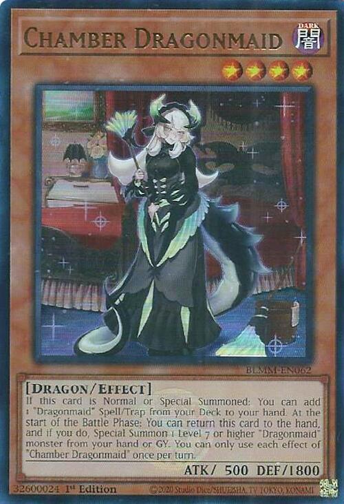 Chamber Dragonmaid [BLMM-EN062] Ultra Rare | Gear Gaming Bentonville