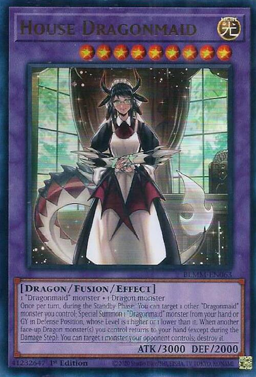 House Dragonmaid [BLMM-EN063] Ultra Rare | Gear Gaming Bentonville