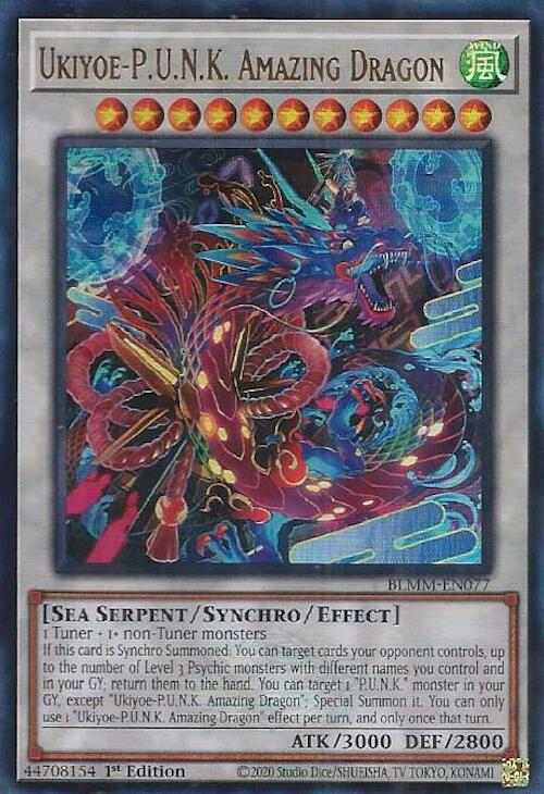 Ukiyoe-P.U.N.K. Amazing Dragon [BLMM-EN077] Ultra Rare | Gear Gaming Bentonville