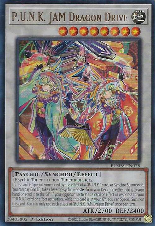 P.U.N.K. JAM Dragon Drive [BLMM-EN078] Ultra Rare | Gear Gaming Bentonville