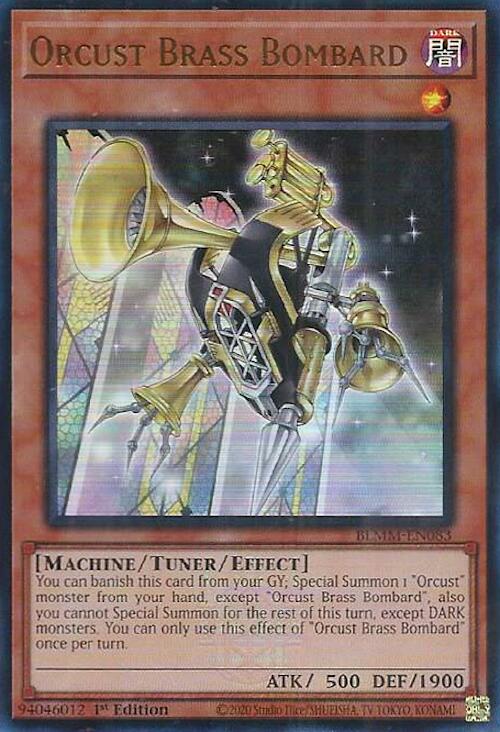 Orcust Brass Bombard [BLMM-EN083] Ultra Rare | Gear Gaming Bentonville
