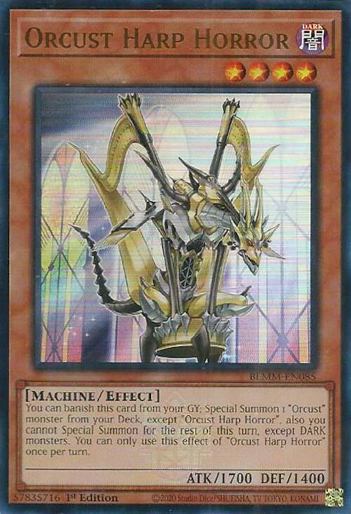 Orcust Harp Horror [BLMM-EN085] Ultra Rare | Gear Gaming Bentonville