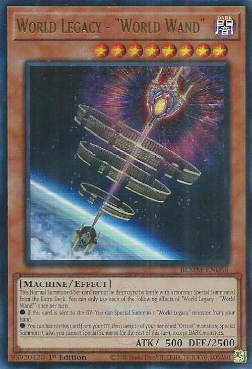 World Legacy - "World Wand" [BLMM-EN086] Ultra Rare | Gear Gaming Bentonville