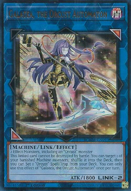 Galatea, the Orcust Automaton [BLMM-EN093] Ultra Rare | Gear Gaming Bentonville