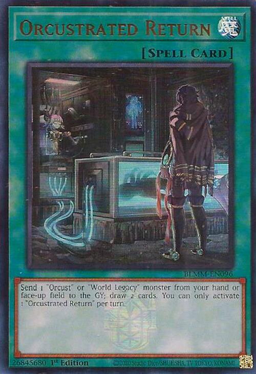 Orcustrated Return [BLMM-EN096] Ultra Rare | Gear Gaming Bentonville