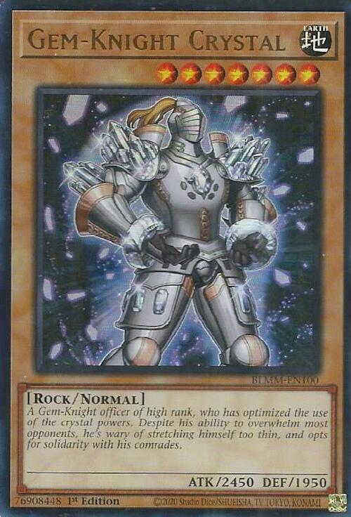 Gem-Knight Crystal [BLMM-EN100] Ultra Rare | Gear Gaming Bentonville