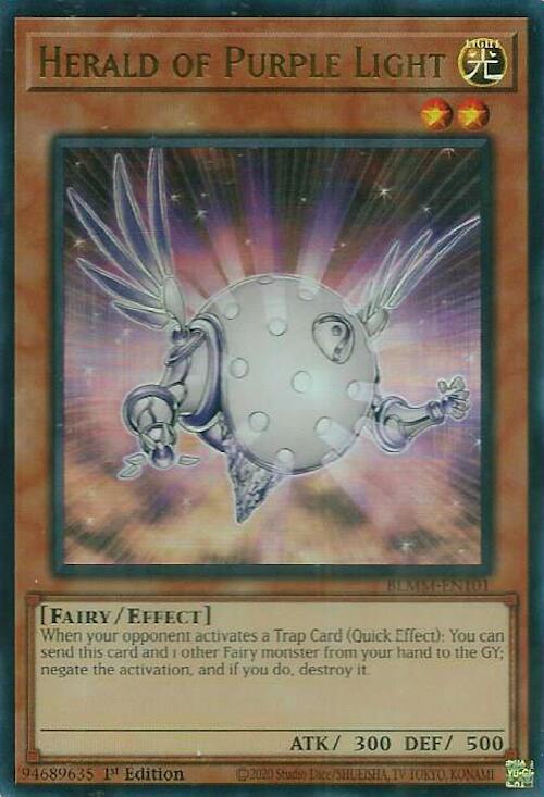 Herald of Purple Light [BLMM-EN101] Ultra Rare | Gear Gaming Bentonville