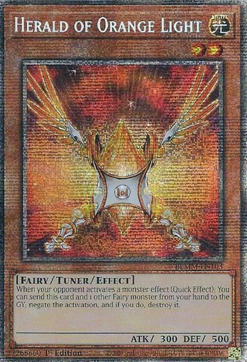 Herald of Orange Light (Starlight Rare) [BLMM-EN103] Starlight Rare | Gear Gaming Bentonville