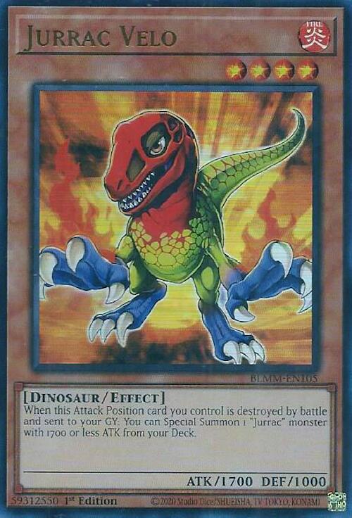 Jurrac Velo [BLMM-EN105] Ultra Rare | Gear Gaming Bentonville