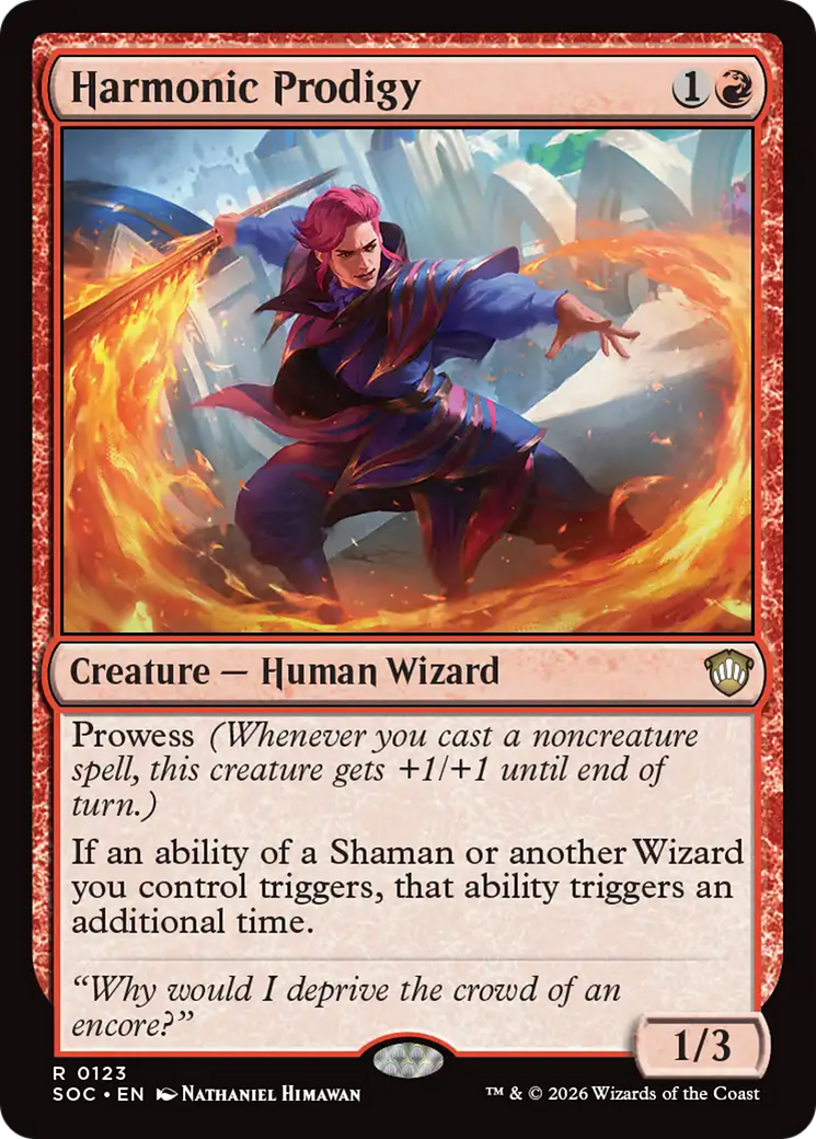 Harmonic Prodigy [Secrets of Strixhaven Commander] | Gear Gaming Bentonville