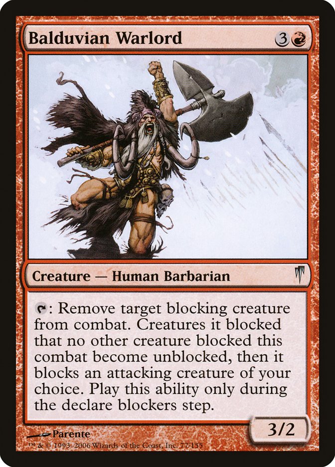 Balduvian Warlord [Coldsnap] | Gear Gaming Bentonville