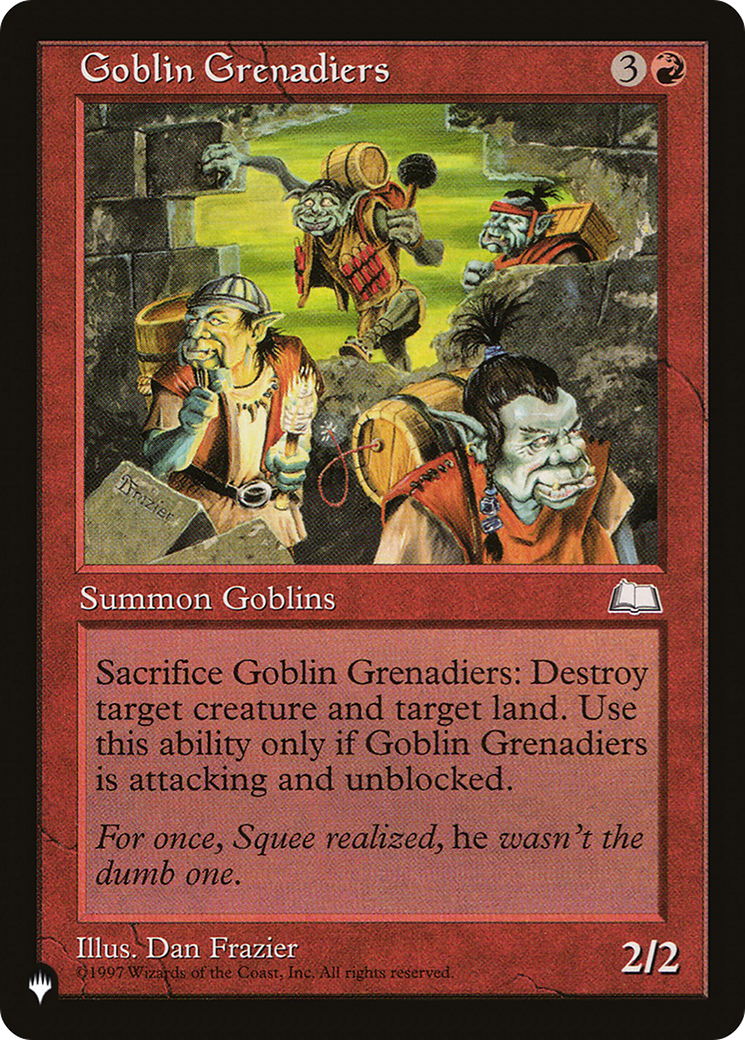 Goblin Grenadiers [The List Reprints] | Gear Gaming Bentonville