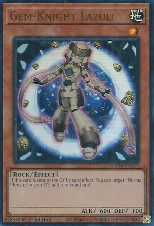 Gem-Knight Lazuli [BLMM-EN113] Ultra Rare | Gear Gaming Bentonville