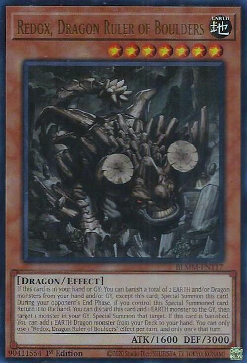 Redox, Dragon Ruler of Boulders [BLMM-EN117] Ultra Rare | Gear Gaming Bentonville