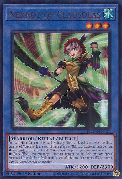Nekroz of Clausolas [BLMM-EN131] Ultra Rare | Gear Gaming Bentonville