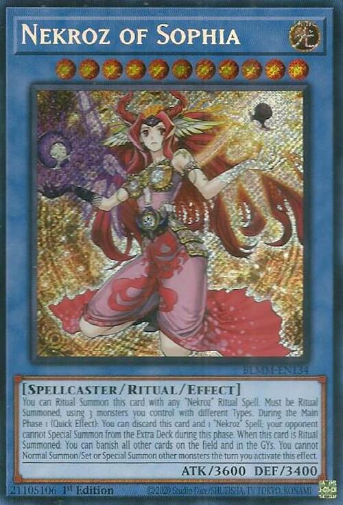 Nekroz of Sophia [BLMM-EN134] Secret Rare | Gear Gaming Bentonville