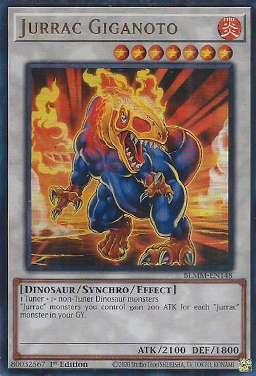 Jurrac Giganoto [BLMM-EN148] Ultra Rare | Gear Gaming Bentonville