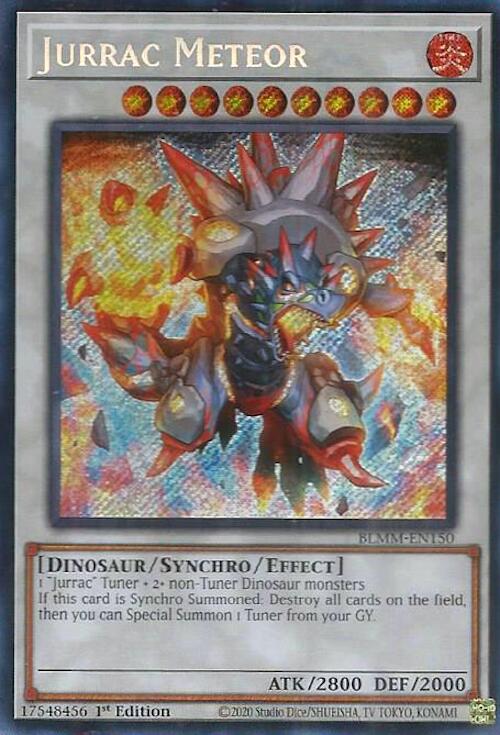 Jurrac Meteor [BLMM-EN150] Secret Rare | Gear Gaming Bentonville