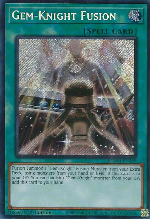 Gem-Knight Fusion [BLMM-EN160] Secret Rare | Gear Gaming Bentonville
