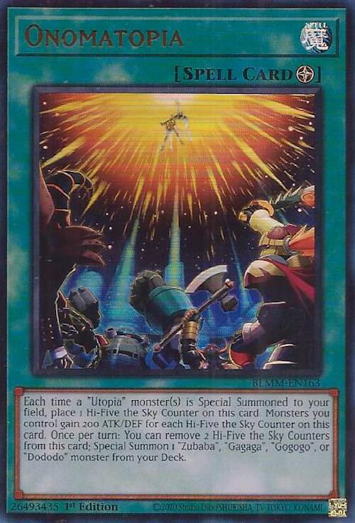 Onomatopia [BLMM-EN163] Ultra Rare | Gear Gaming Bentonville