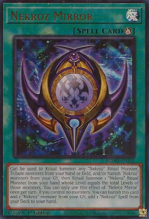 Nekroz Mirror [BLMM-EN165] Ultra Rare | Gear Gaming Bentonville