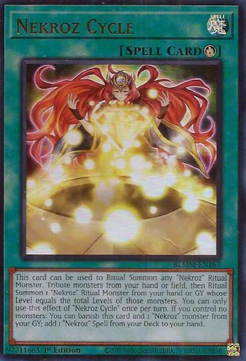 Nekroz Cycle [BLMM-EN167] Ultra Rare | Gear Gaming Bentonville