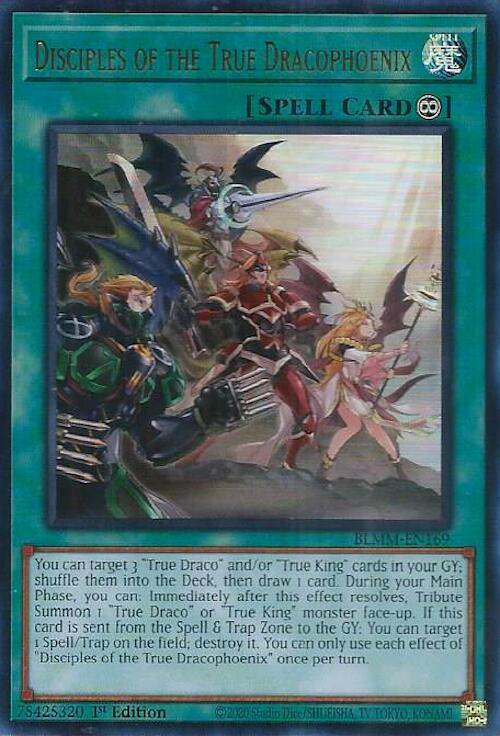 Disciples of the True Dracophoenix [BLMM-EN169] Ultra Rare | Gear Gaming Bentonville