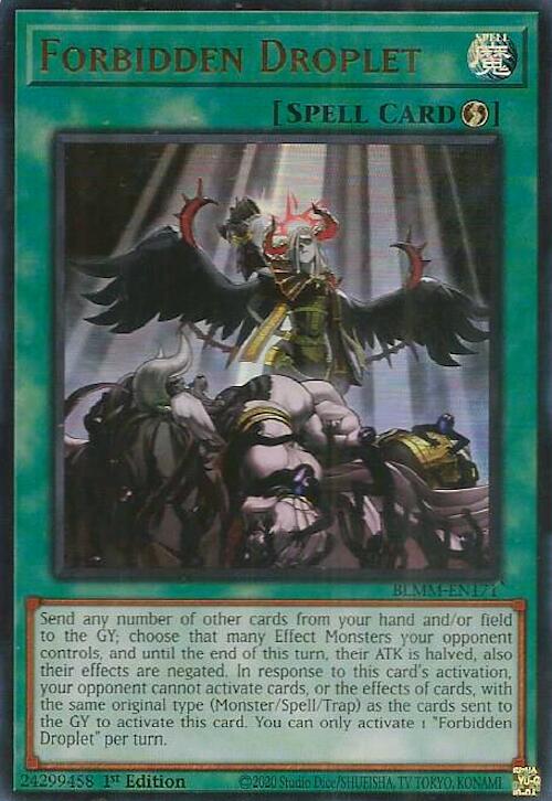Forbidden Droplet [BLMM-EN171] Ultra Rare | Gear Gaming Bentonville