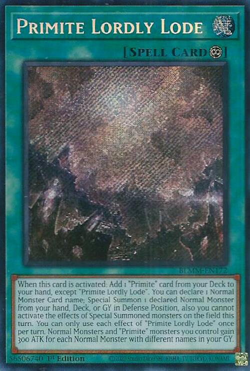 Primite Lordly Lode [BLMM-EN172] Secret Rare | Gear Gaming Bentonville