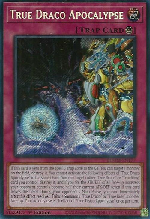 True Draco Apocalypse [BLMM-EN177] Secret Rare | Gear Gaming Bentonville