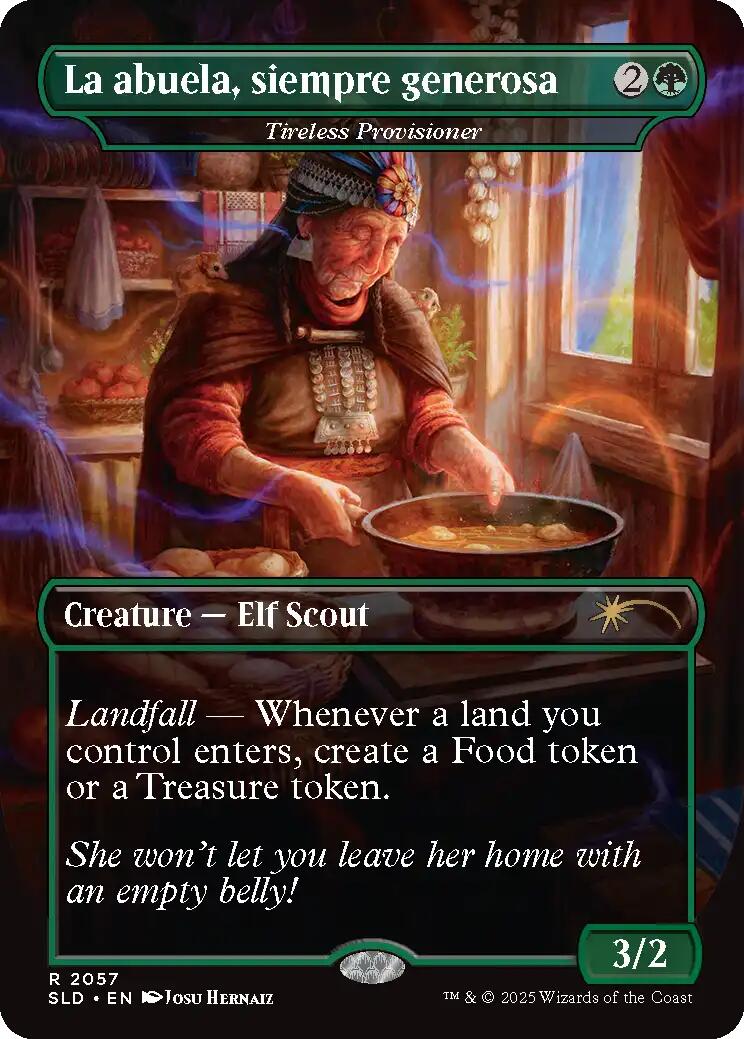 La abuela, siempre generosa - Tireless Provisioner [Secret Lair Drop Series] | Gear Gaming Bentonville