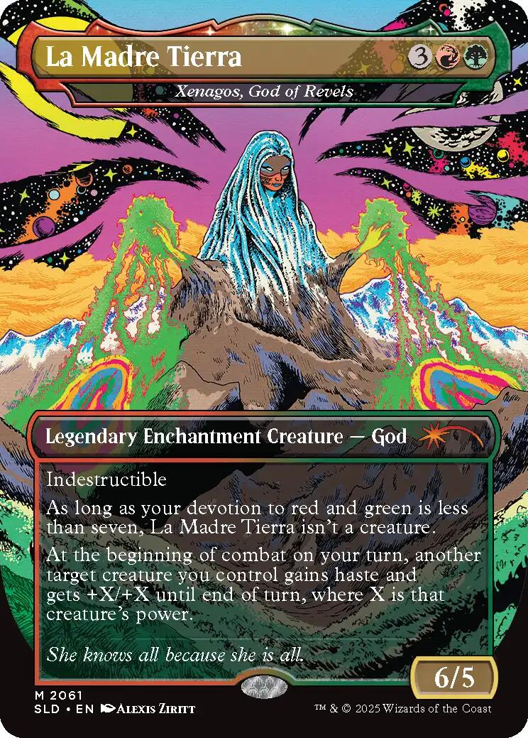 La Madre Tierra - Xenagos, God of Revels [Secret Lair Drop Series] | Gear Gaming Bentonville