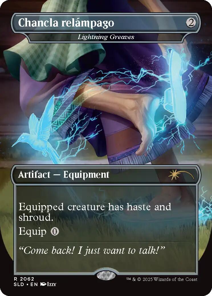 Chancla relampago - Lightning Greaves [Secret Lair Drop Series] | Gear Gaming Bentonville