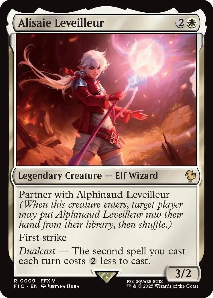 Alisaie Leveilleur (Surge Foil) [FINAL FANTASY Commander] | Gear Gaming Bentonville