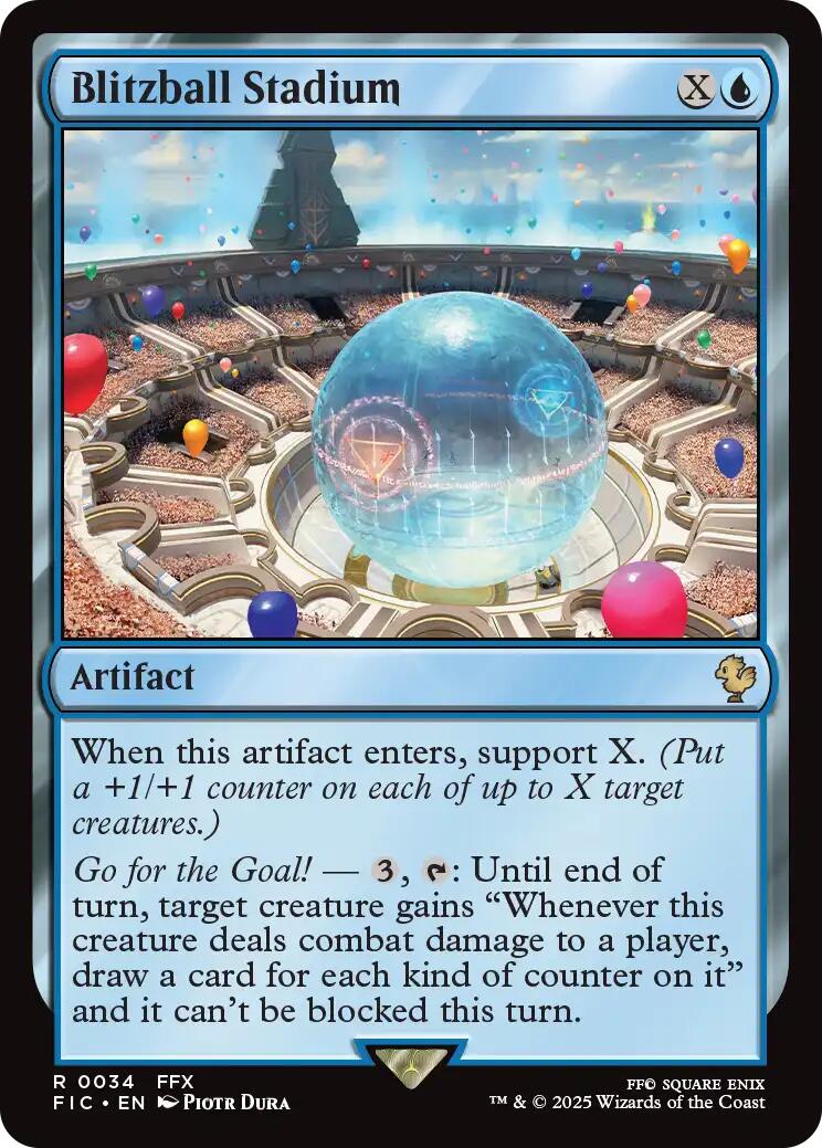 Blitzball Stadium (Surge Foil) [FINAL FANTASY Commander] | Gear Gaming Bentonville
