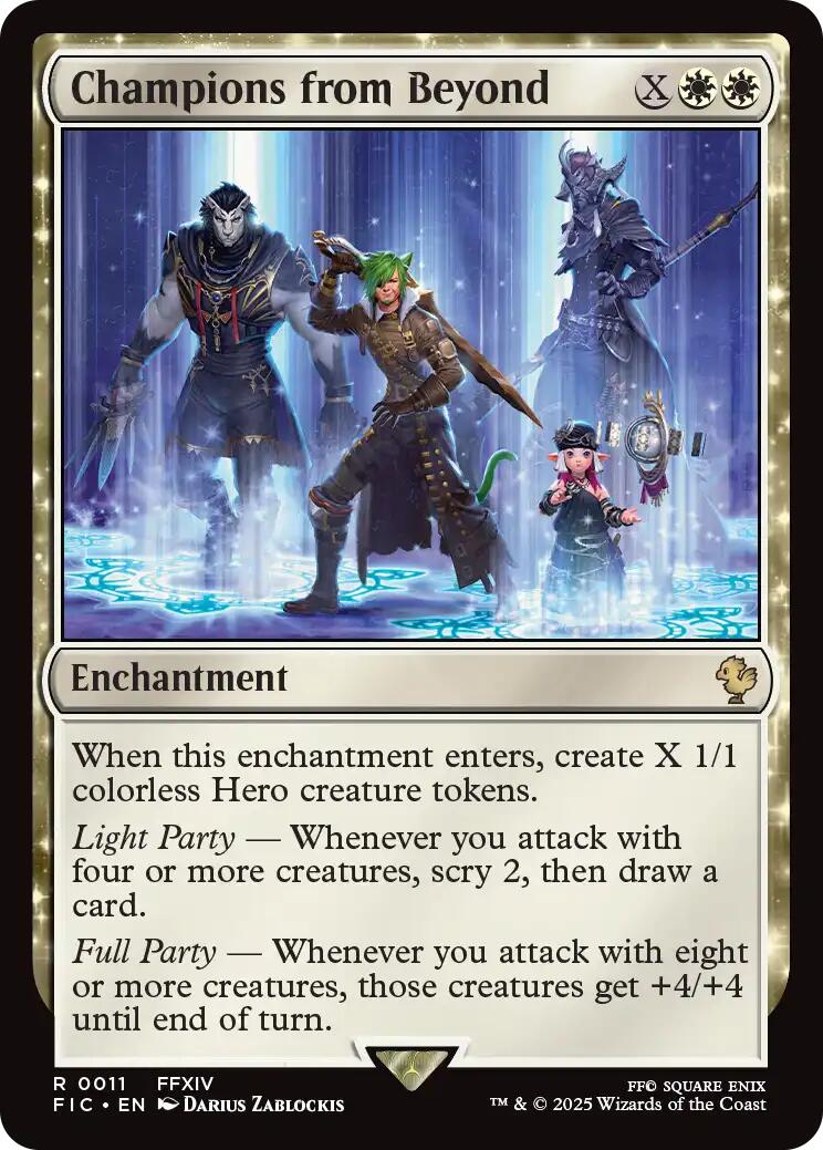 Champions from Beyond (Surge Foil) [FINAL FANTASY Commander] | Gear Gaming Bentonville