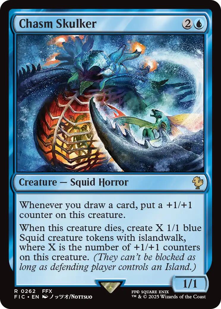 Chasm Skulker (Surge Foil) [FINAL FANTASY Commander] | Gear Gaming Bentonville