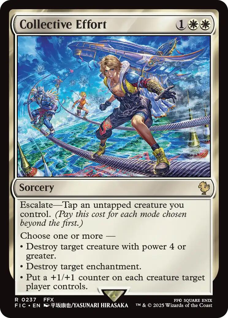 Collective Effort (Surge Foil) [FINAL FANTASY Commander] | Gear Gaming Bentonville