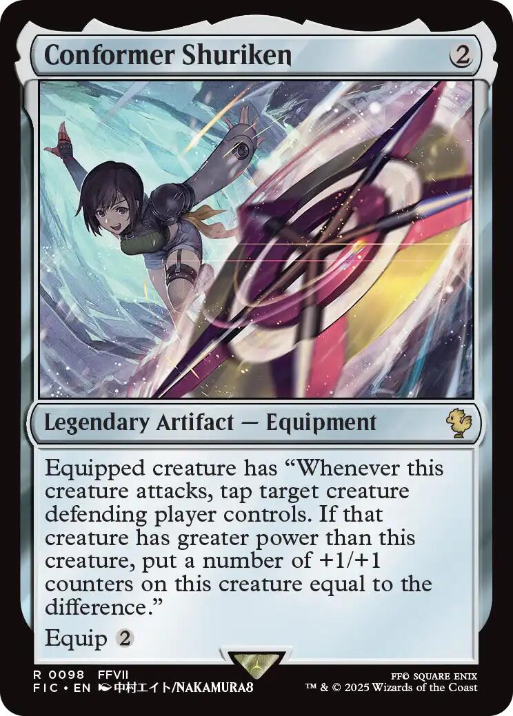Conformer Shuriken (Surge Foil) [FINAL FANTASY Commander] | Gear Gaming Bentonville