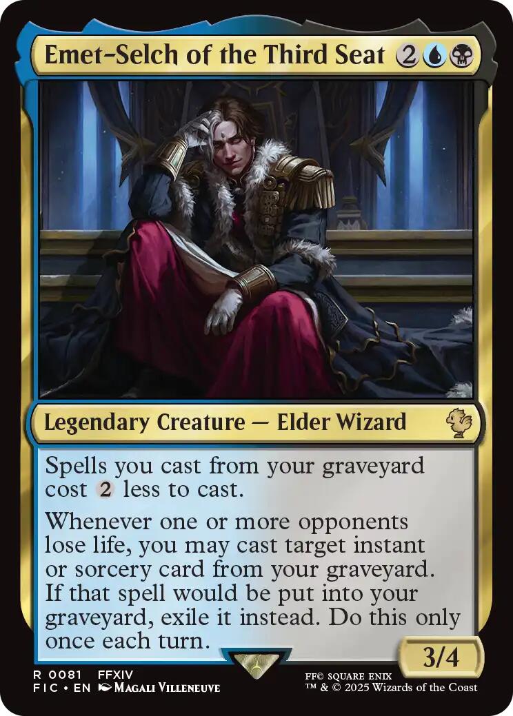 Emet-Selch of the Third Seat (Surge Foil) [FINAL FANTASY Commander] | Gear Gaming Bentonville