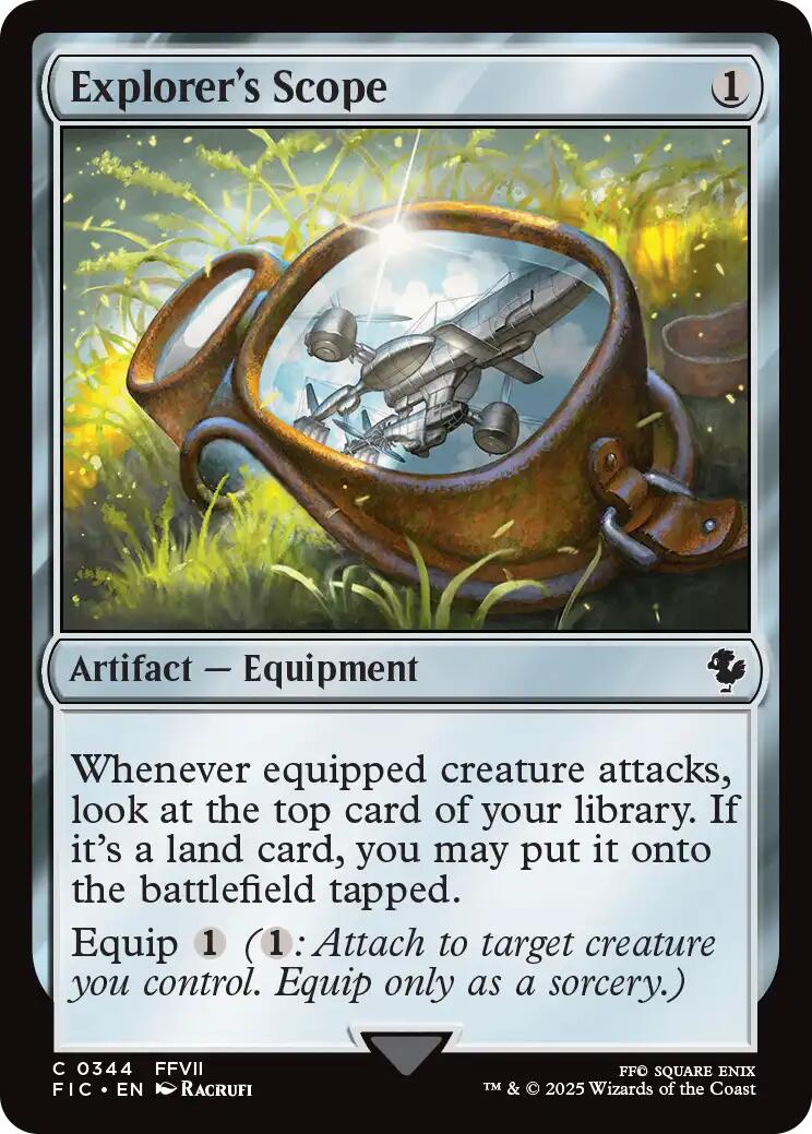 Explorer's Scope (Surge Foil) [FINAL FANTASY Commander] | Gear Gaming Bentonville