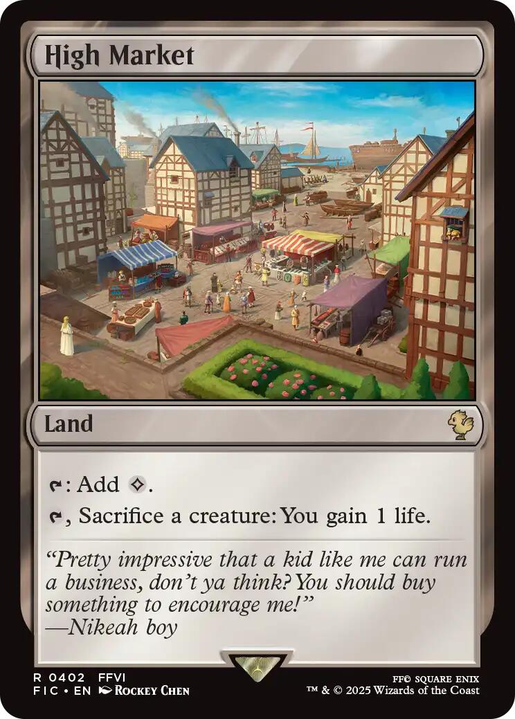 High Market (Surge Foil) [FINAL FANTASY Commander] | Gear Gaming Bentonville