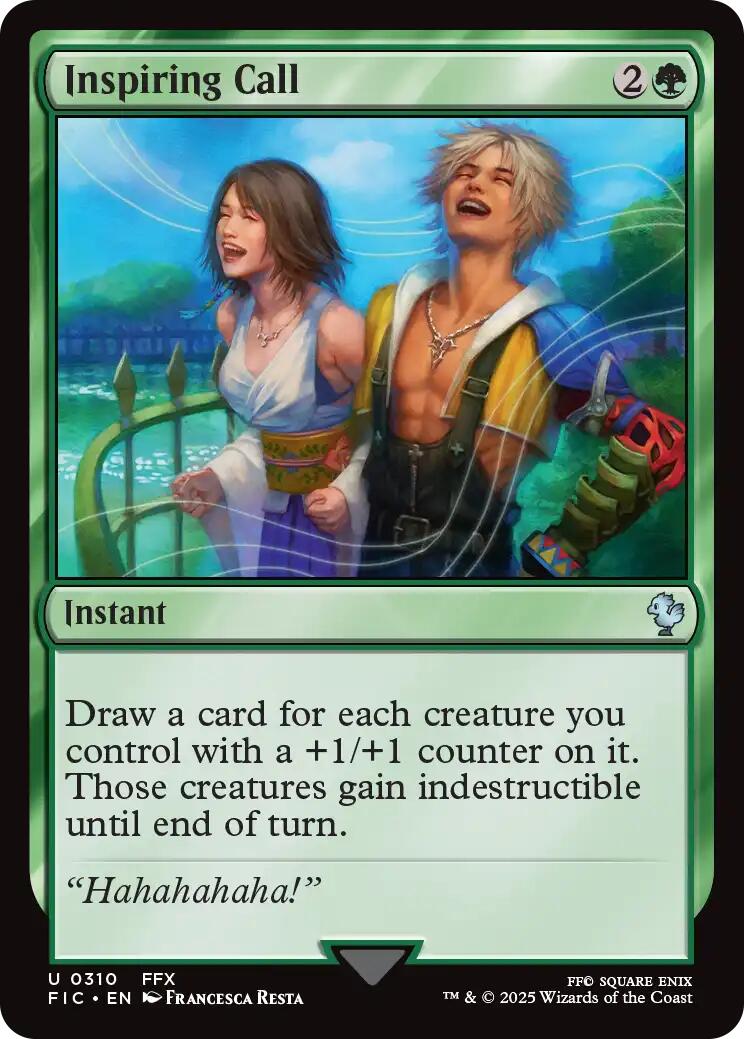 Inspiring Call (Surge Foil) [FINAL FANTASY Commander] | Gear Gaming Bentonville