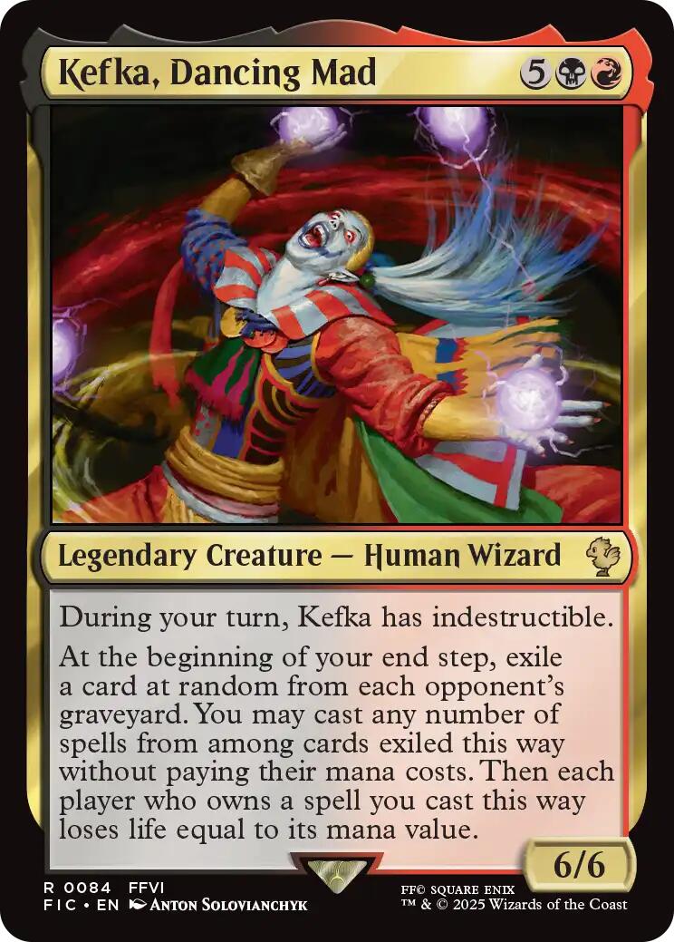 Kefka, Dancing Mad (Surge Foil) [FINAL FANTASY Commander] | Gear Gaming Bentonville
