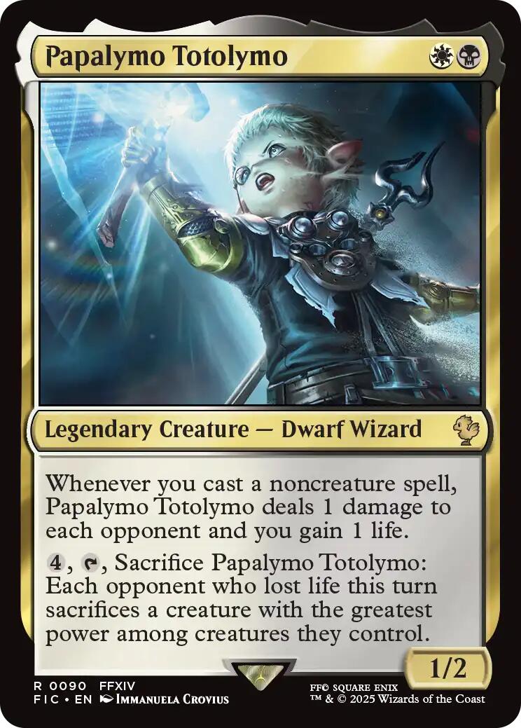 Papalymo Totolymo (Surge Foil) [FINAL FANTASY Commander] | Gear Gaming Bentonville