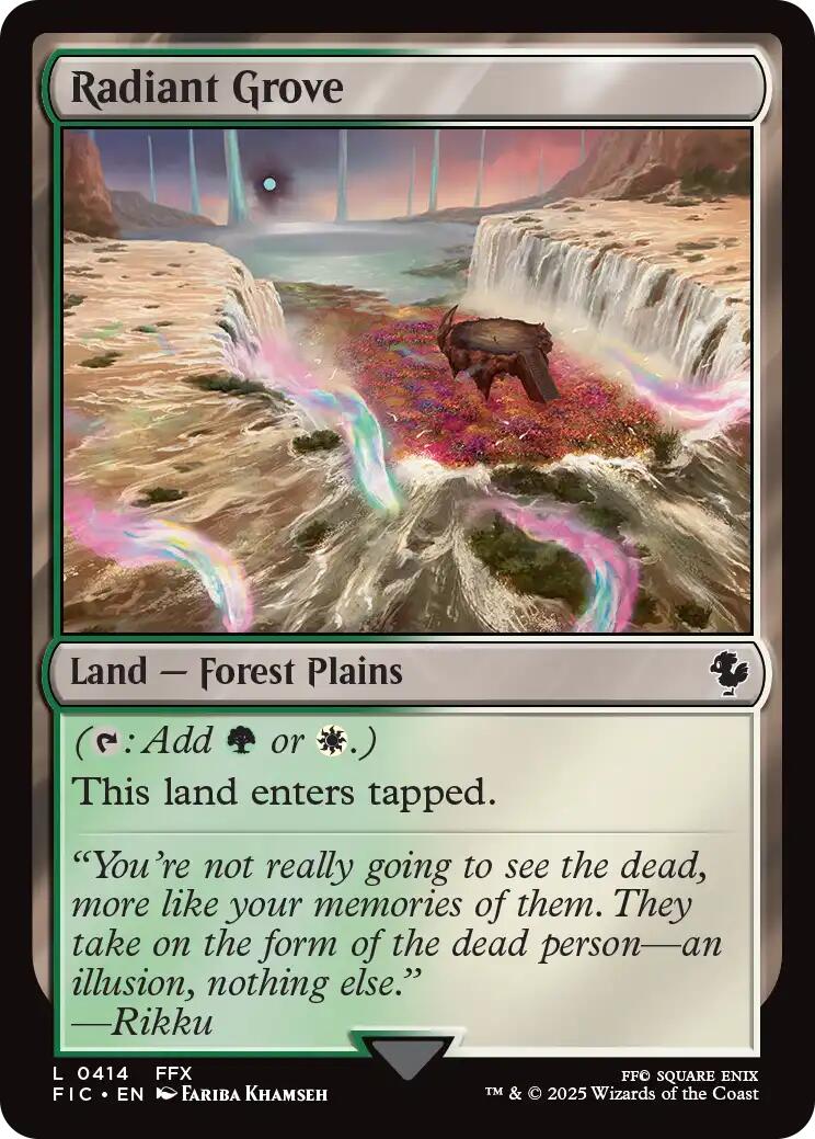 Radiant Grove (Surge Foil) [FINAL FANTASY Commander] | Gear Gaming Bentonville