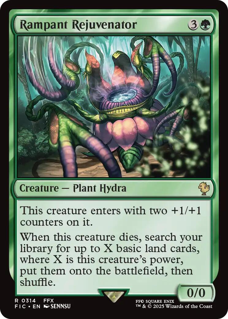Rampant Rejuvenator (Surge Foil) [FINAL FANTASY Commander] | Gear Gaming Bentonville