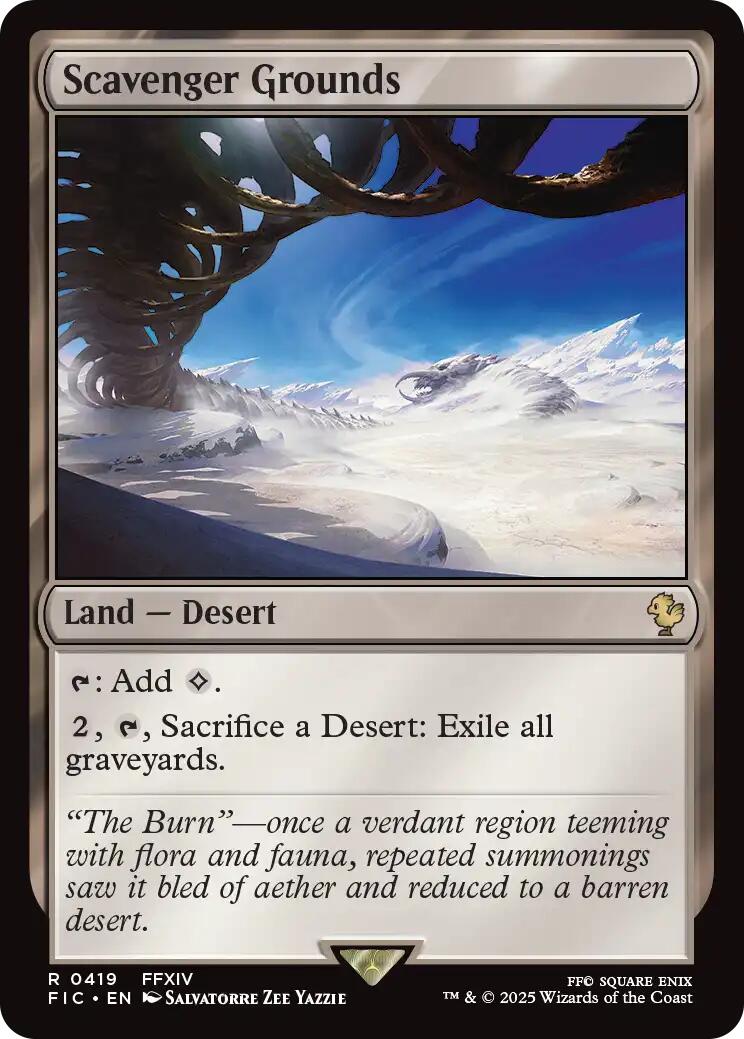 Scavenger Grounds (Surge Foil) [FINAL FANTASY Commander] | Gear Gaming Bentonville