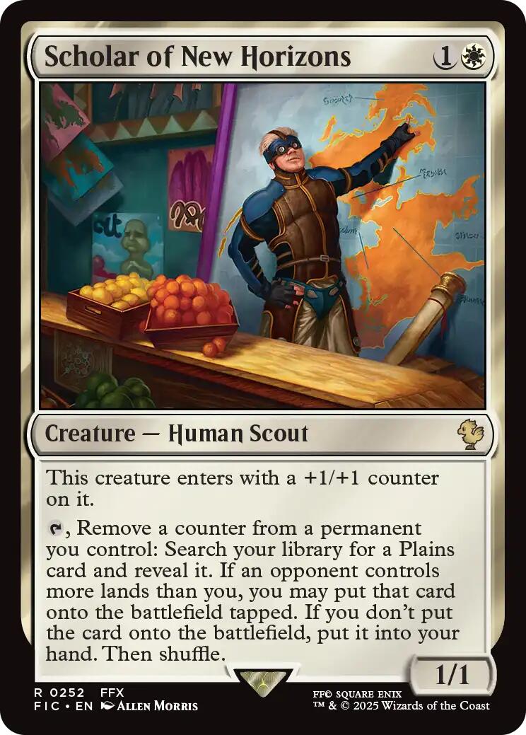 Scholar of New Horizons (Surge Foil) [FINAL FANTASY Commander] | Gear Gaming Bentonville