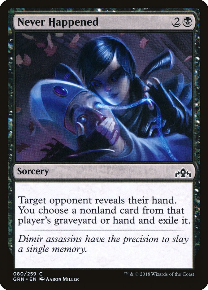 Never Happened [Guilds of Ravnica] | Gear Gaming Bentonville